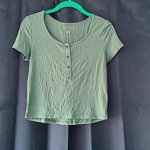 Small blue/teal short sleeve t shirt